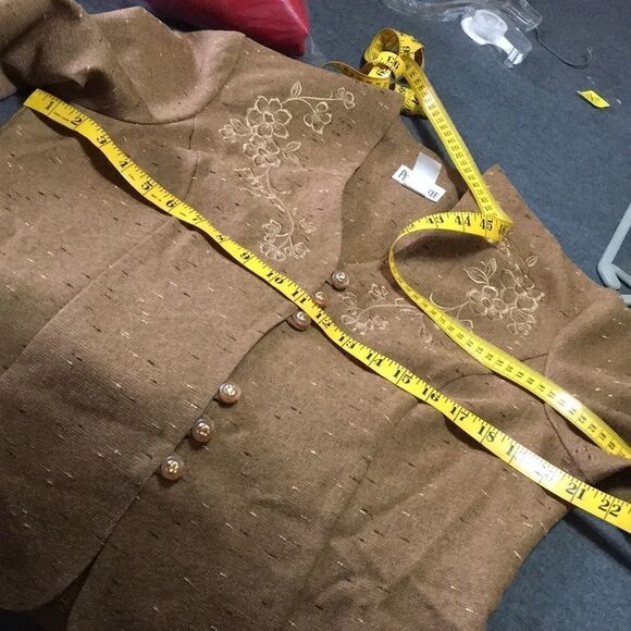 Vintage Embroidered Pant Suit 16 - Picture 6 of 16